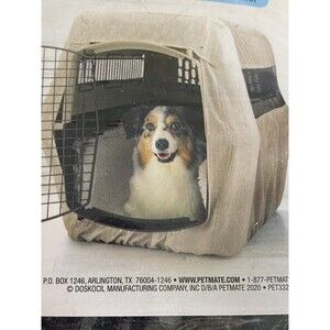 Petmate Welcome Home Kennel Cover for 36" Plastic Kennels Breathable Mesh! NEW!!